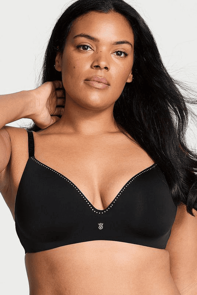 БЮСТГАЛЬТЕР БЕЗ КІСТОЧОК EMBL BLACK Victoria`s Secret