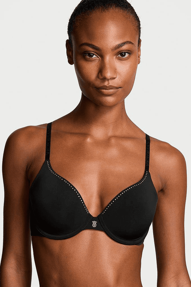 БЮСТГАЛЬТЕР ПУШ-АП BLACK EMBL Victoria`s Secret
