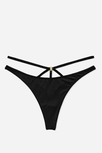 Трусики ICON BLACK STRAPPY Victoria`s Secret