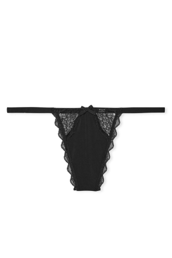 Трусики V-THONG BLACK ANGELS Victoria`s