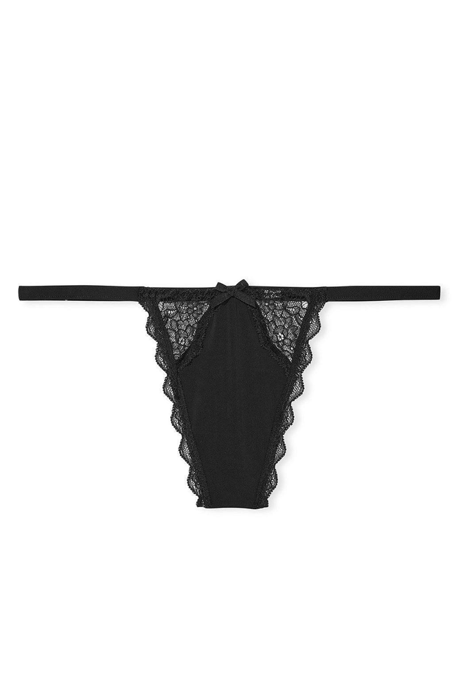 Трусики V-THONG BLACK ANGELS Victoria`s