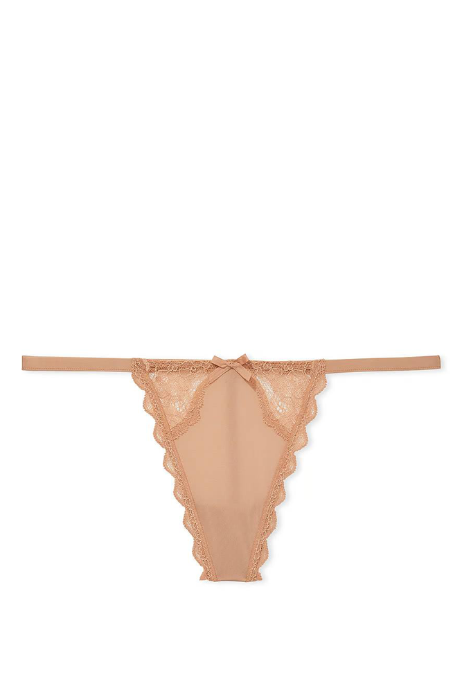 Трусики V-THONG NUDE ANGELS Victoria`s Secret