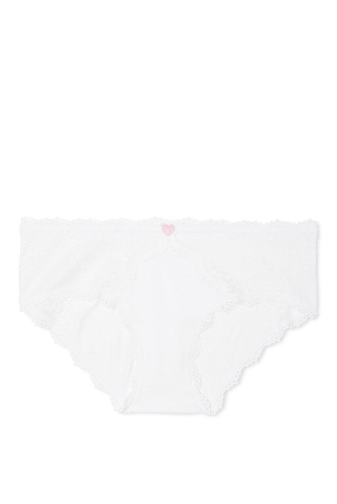 Трусики БАВОВНЯНІ БІКІНІ WHITE HEART Victoria`s Secret