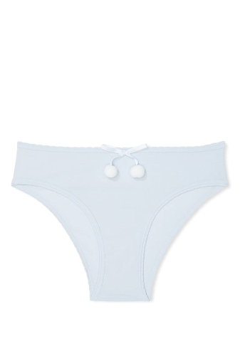 Трусики БАВОВНЯНІ БРАЗИЛІАНИ BLUE POM Victoria`s Secret
