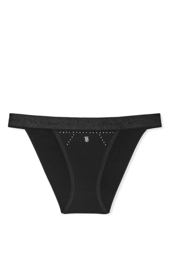 Трусики З РЕЗИНКОЮ БРАЗИЛІАНИ EMBL BLACK Victoria`s Secret