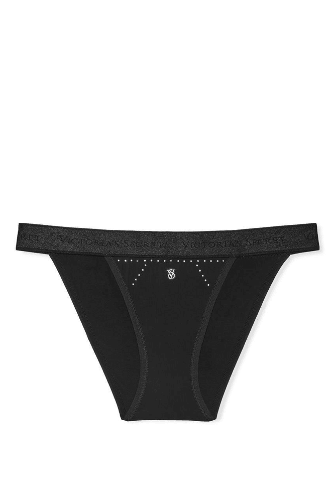 Трусики З РЕЗИНКОЮ БРАЗИЛІАНИ EMBL BLACK Victoria`s Secret