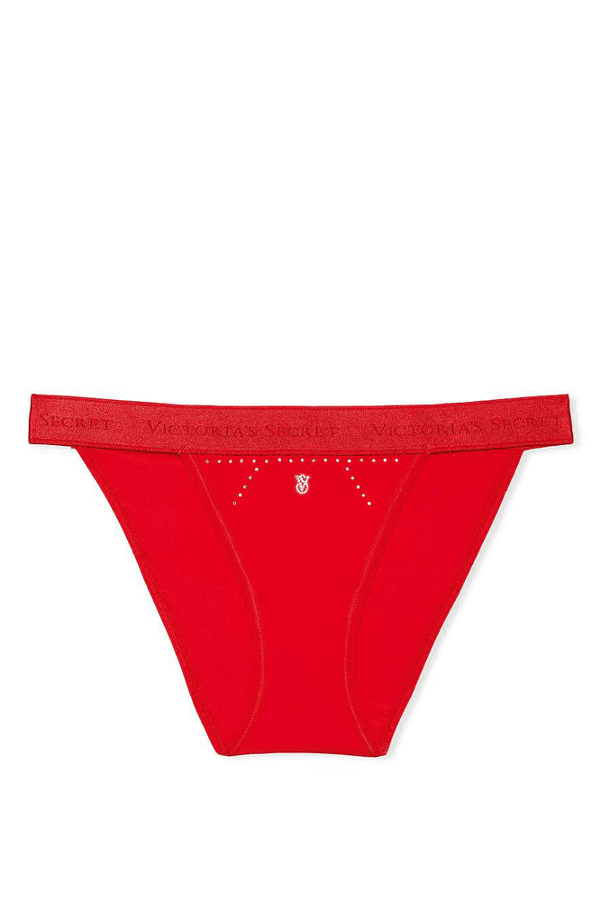 Трусики З РЕЗИНКОЮ БРАЗИЛІАНИ EMBL RED Victoria`s Secret