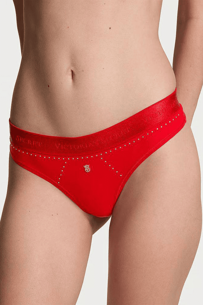 Трусики З РЕЗИНКОЮ СТРІНГИ EMBL RED Victoria`s Secret