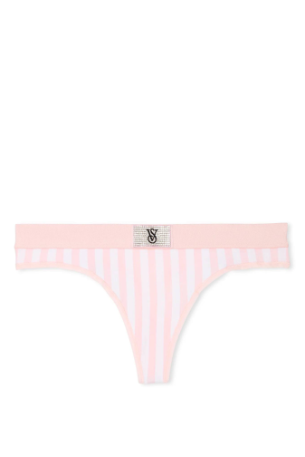 Трусики З РЕЗИНКОЮ СТРІНГИ PINK STRIPE EMBL Victoria`s Secret