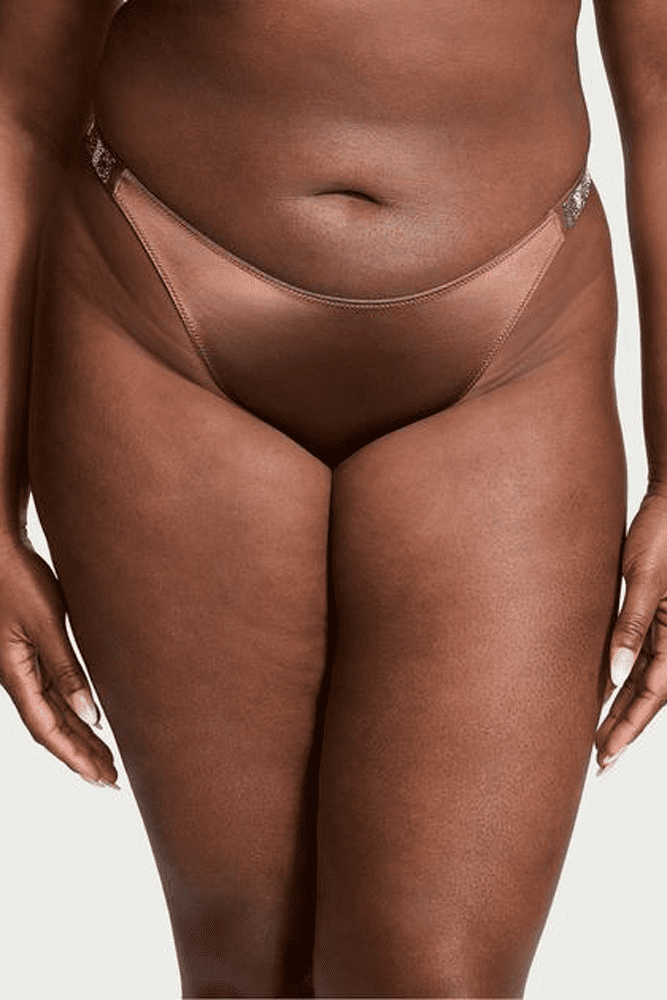 Трусики ЗІ СТРАЗАМИ БРАЗИЛІАНИ BROWN VS Victoria`s Secret