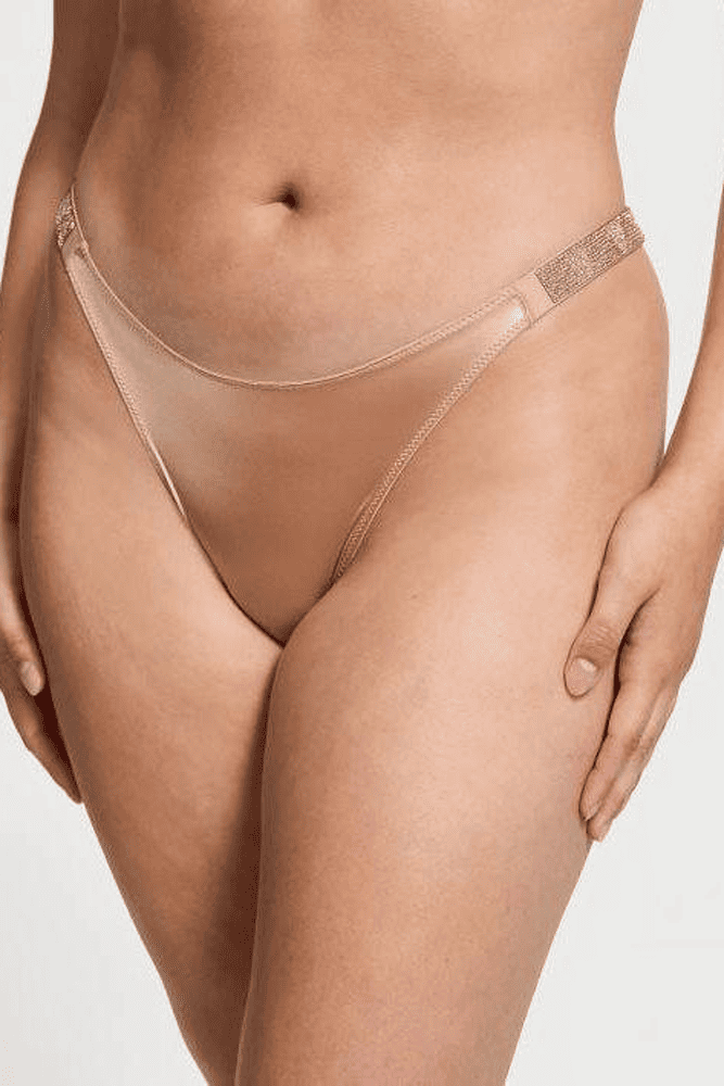 Трусики ЗІ СТРАЗАМИ БРАЗИЛІАНИ NUDE VS Victoria`s Secret