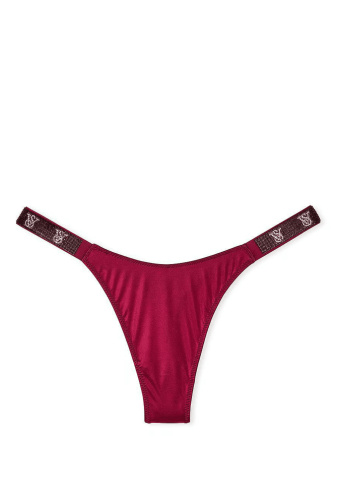 Трусики ЗІ СТРАЗАМИ СТРІНГИ CAMPARI RED Victoria`s Secret