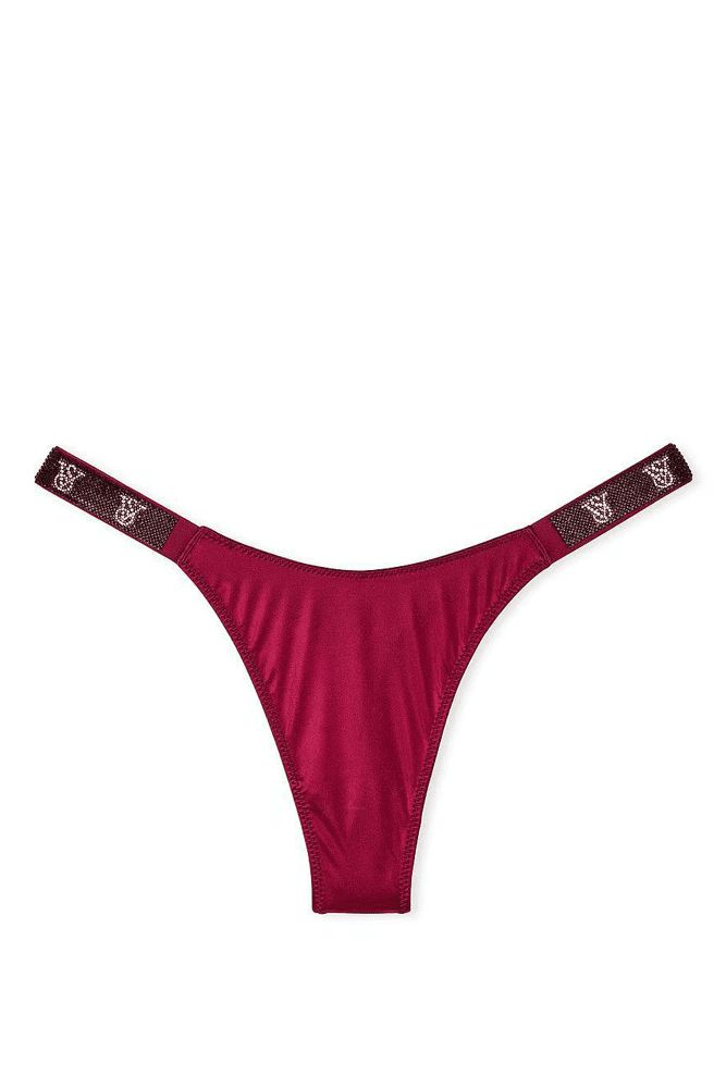 Трусики ЗІ СТРАЗАМИ СТРІНГИ CAMPARI RED Victoria`s Secret