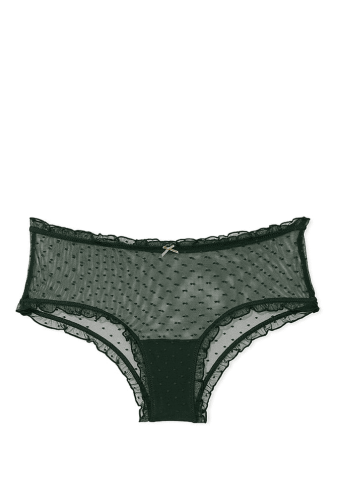 Трусики МЕРЕЖИВНІ БРАЗИЛІАНИ EMERALD DOT Victoria`s Secret