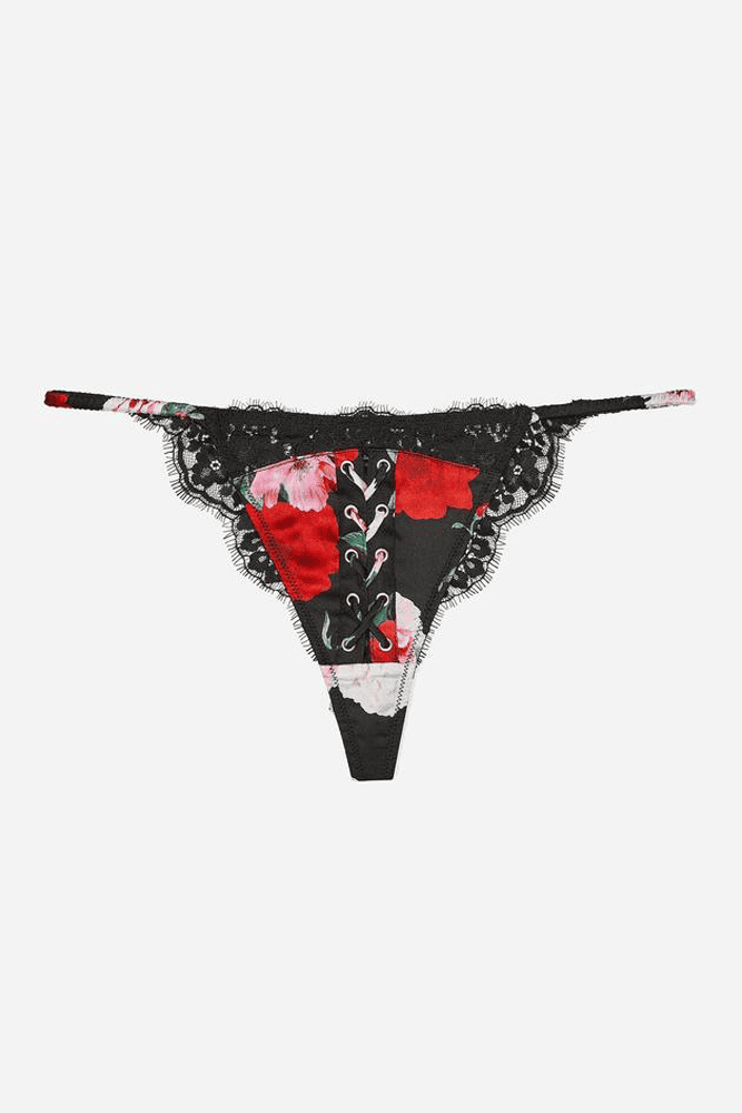 Трусики МЕРЕЖИВНІ ЛЮКС СТРІНГИ ATELIER PRINT Victoria`s Secret