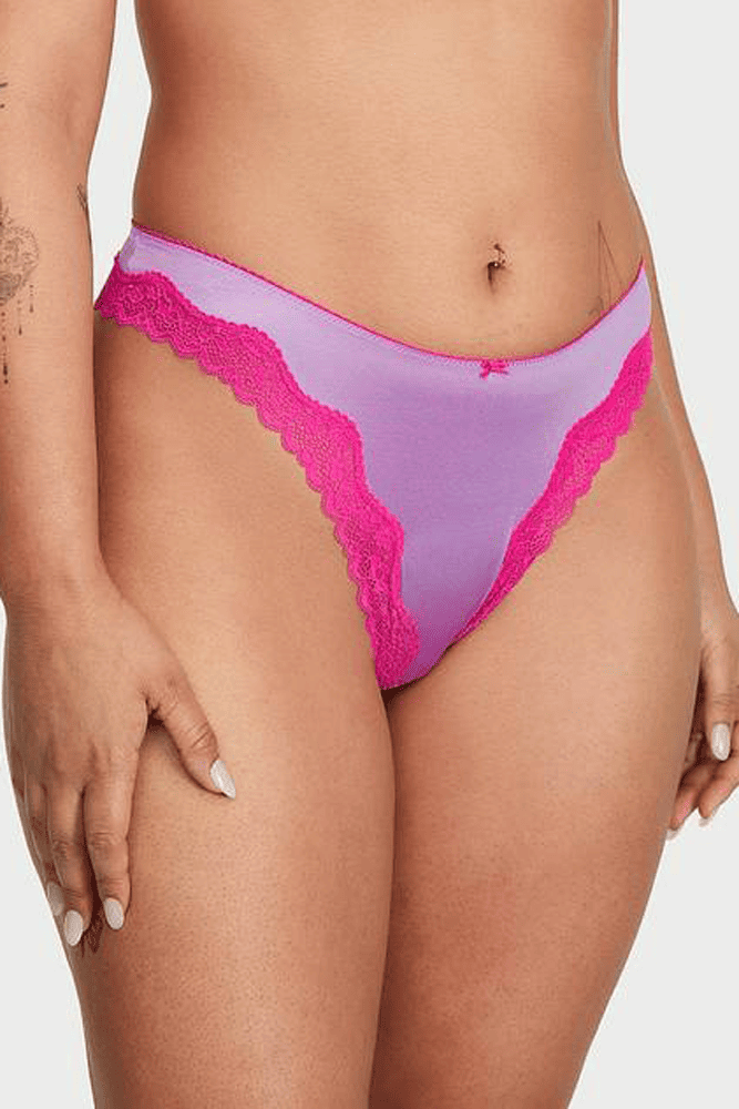 Трусики МЕРЕЖИВНІ ЛЮКС СТРІНГИ VIOLET TEASE Victoria`s Secret