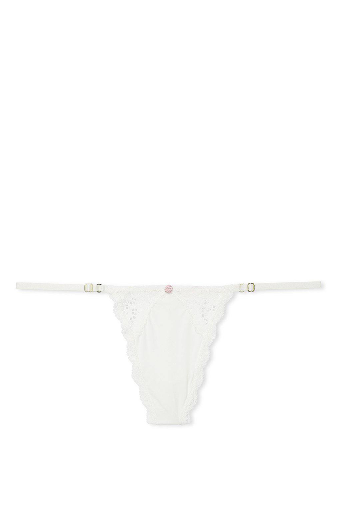 Трусики V-THONG ANGELS WHITE Victoria`s Secret