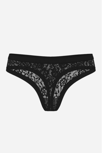 Трусики БЕЗШОВНІ СТРІНГИ BLACK LACE Victoria`s