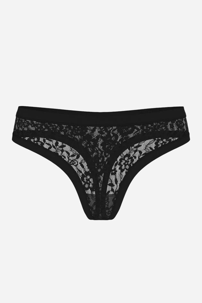 Трусики БЕЗШОВНІ СТРІНГИ BLACK LACE Victoria`s