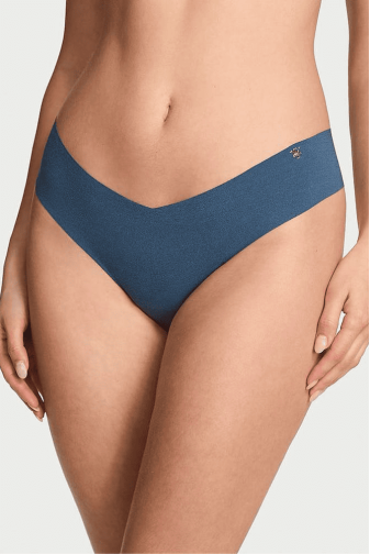 Трусики БЕЗШОВНІ СТРІНГИ BLUE Victoria`s Secret