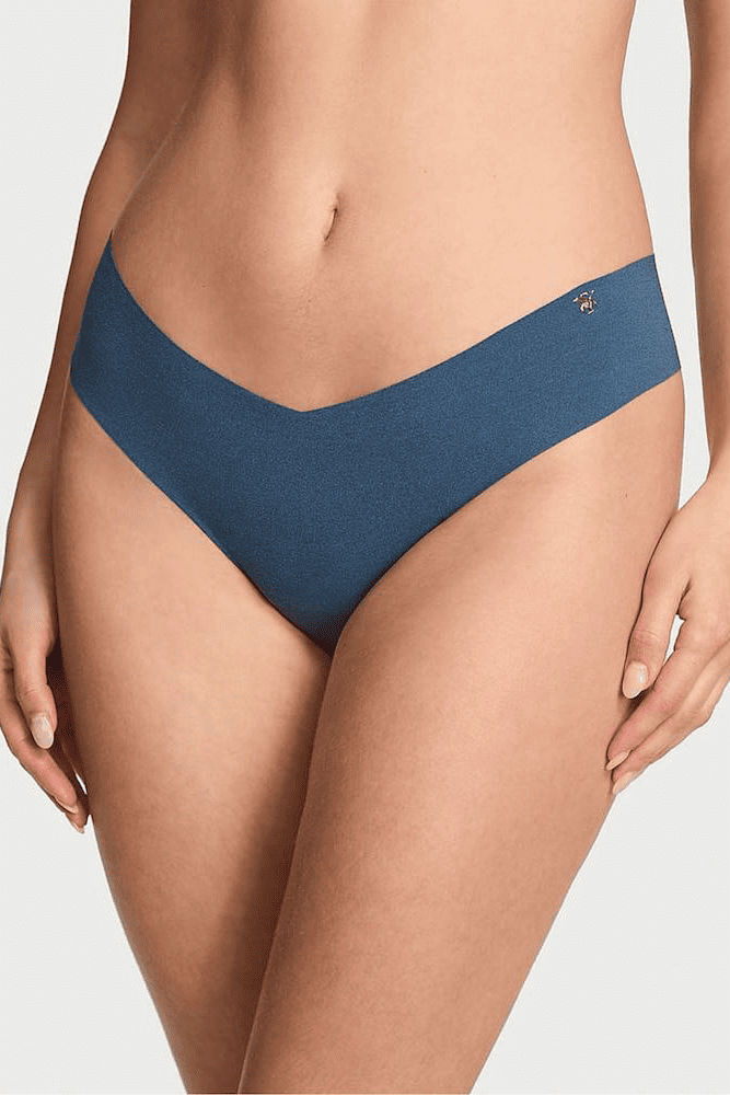 Трусики БЕЗШОВНІ СТРІНГИ BLUE Victoria`s Secret