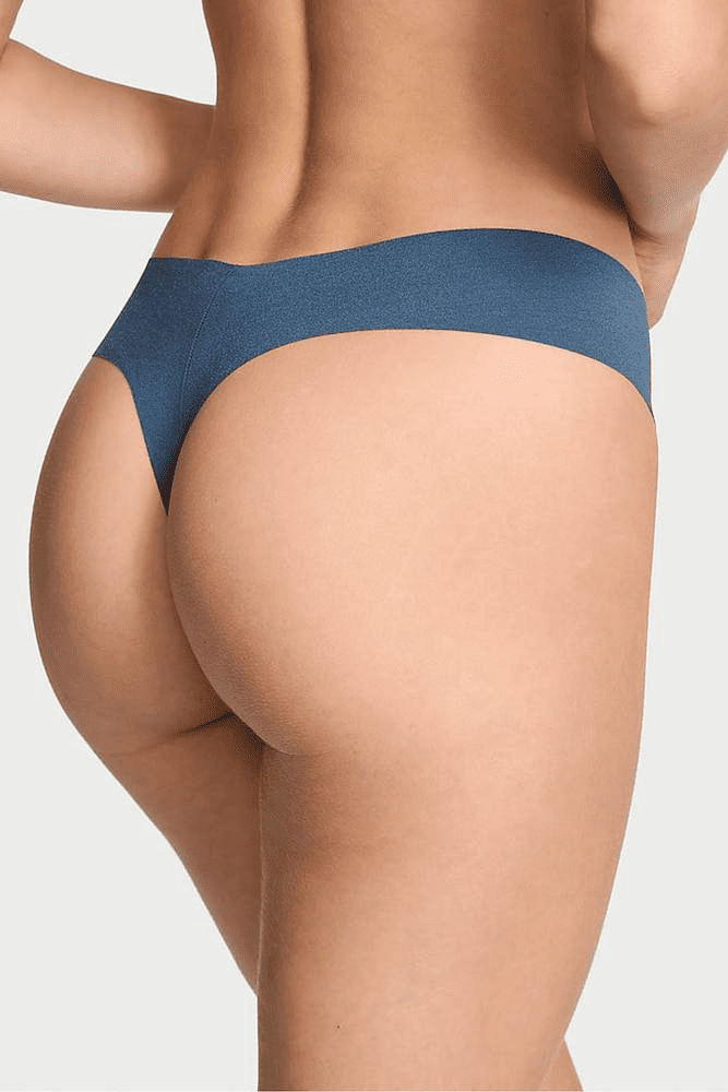 Трусики БЕЗШОВНІ СТРІНГИ BLUE Victoria`s Secret