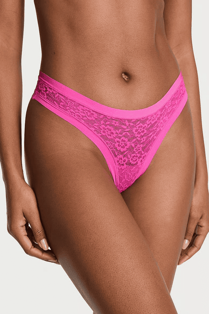 Трусики БЕЗШОВНІ СТРІНГИ PINK LACE Victoria`s
