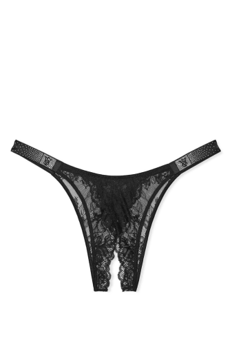 Трусики ЗІ СТРАЗАМИ З ДОСТУПОМ BLACK VS OMBRE Victoria`s Secret