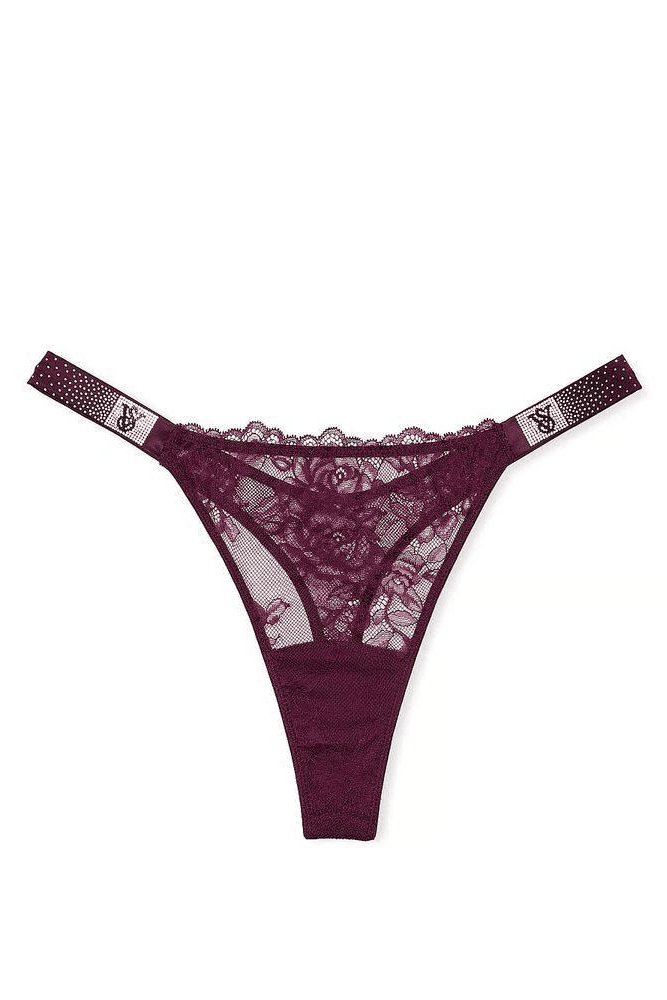 Трусики ЗІ СТРАЗАМИ СТРІНГИ KIR VS OMBRE Victoria`s Secret