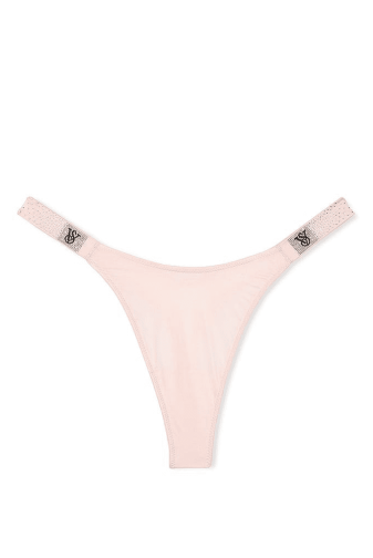 Трусики ЗІ СТРАЗАМИ СТРІНГИ PUREST PINK VS OMBRE Victoria`s Secret