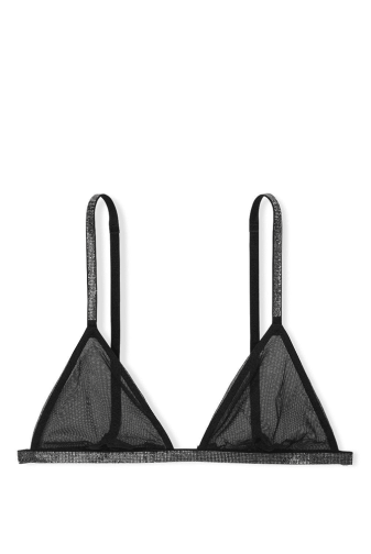 БЮСТГАЛЬТЕР ЗІ СТРАЗАМИ БЕЗ ПУШ-АП DARK BLACK