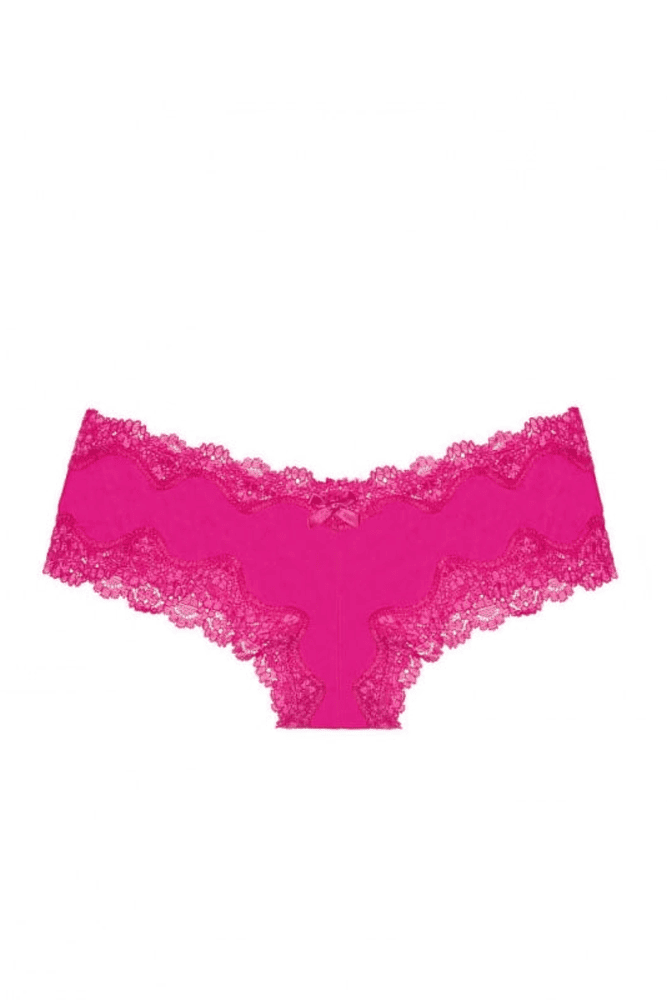 Трусики МЕРЕЖИВНІ ЛЮКС БРАЗИЛІАНИ ELECTRIC PINK Victoria`s Secret