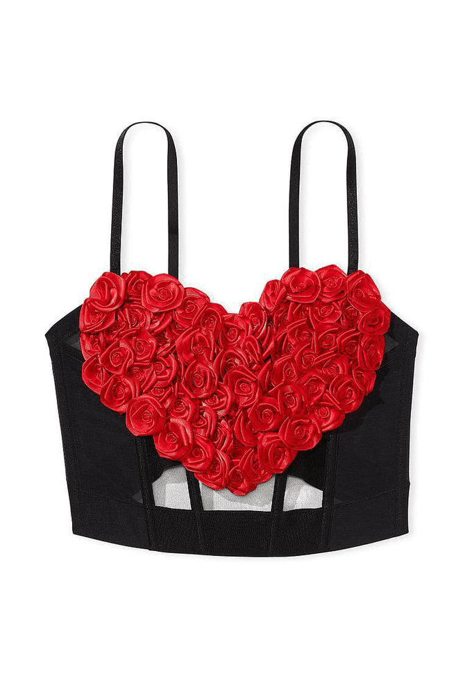 КОРСЕТ BLACK ROSE HEART Victoria`s