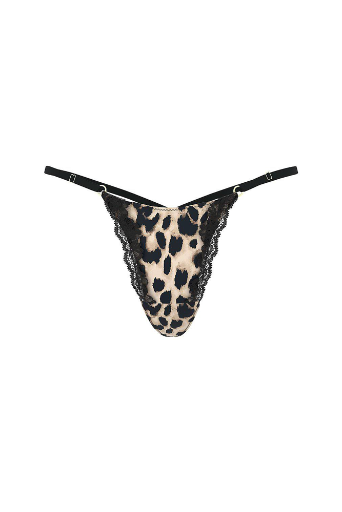 Трусики V-THONG LEO LACE Victoria`s Secret