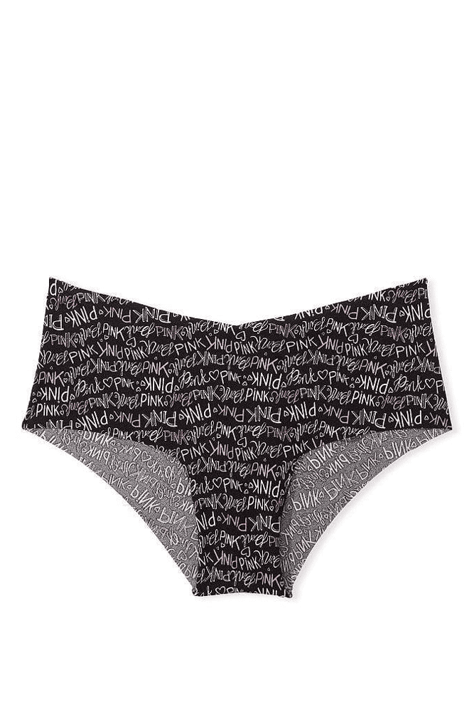 Трусики БЕЗШОВНІ БРАЗИЛІАНИ BLACK LOGO PINK Victoria`s