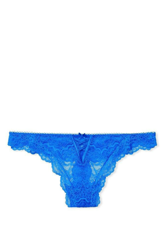 Трусики МЕРЕЖИВНІ ЛЮКС СТРІНГИ BRIGHT BLUE STRIP Victoria`s Secret