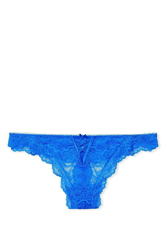 Трусики МЕРЕЖИВНІ ЛЮКС СТРІНГИ BRIGHT BLUE STRIP Victoria`s Secret