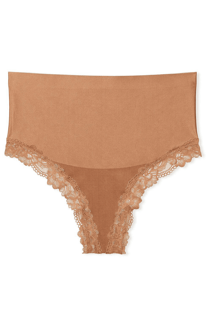 Трусики ВИСОКА ПОСАДКА УТЯЖКА NUDE THONG Victoria`s Secret