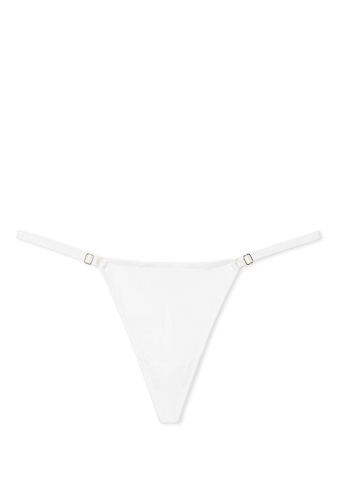 Трусики V-THONG WHITE Victoria`s Secret