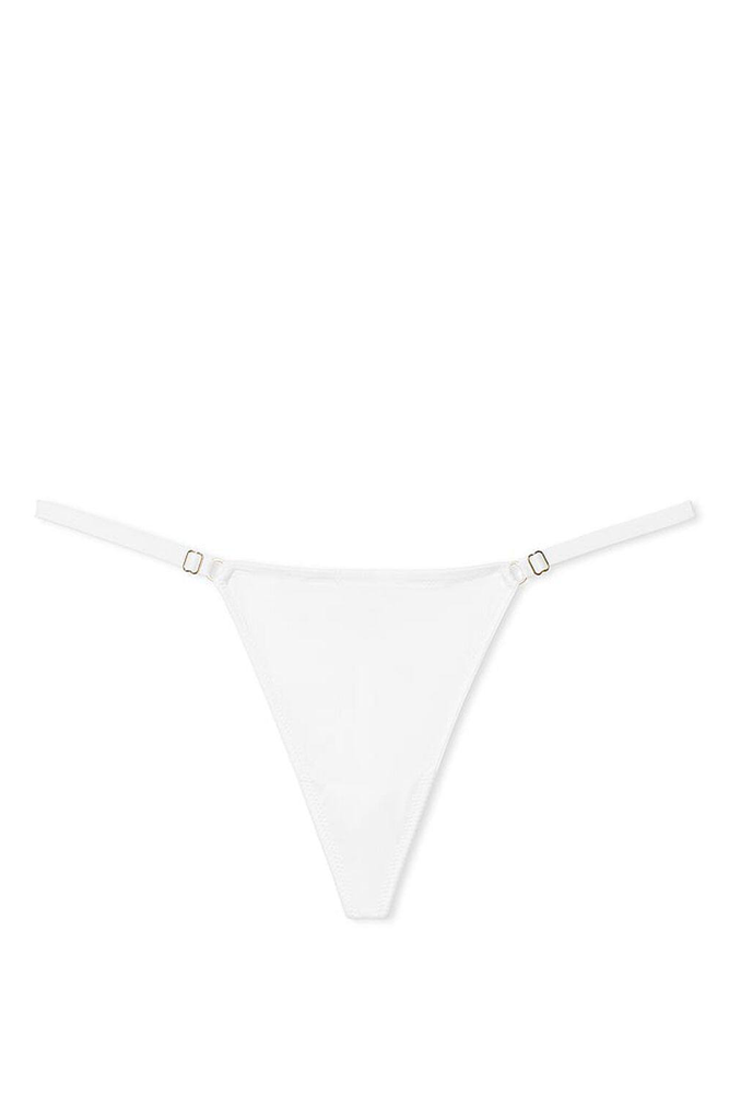 Трусики V-THONG WHITE Victoria`s Secret