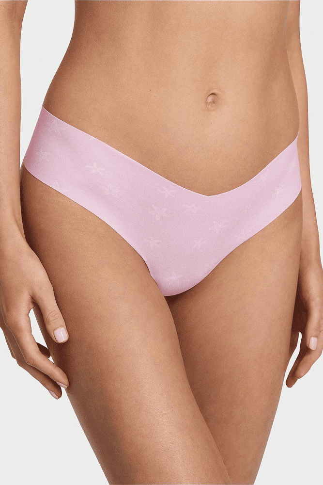 Трусики БЕЗШОВНІ СТРІНГИ PINK SEA STARS Victoria`s Secret