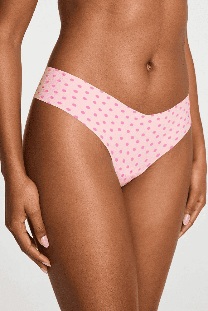 Трусики БЕЗШОВНІ СТРІНГИ PINK DOTS Victoria`s Secret