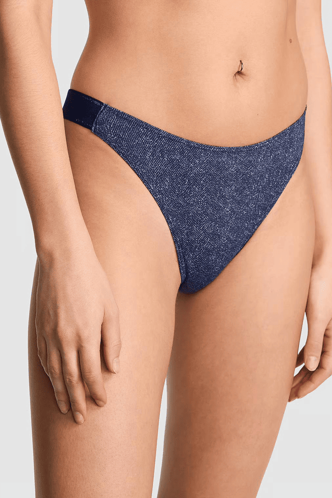 Трусики З РЕЗИНКОЮ СТРІНГИ DENIM PINK Victoria`s