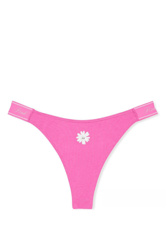 Трусики З РЕЗИНКОЮ СТРІНГИ PINK FLORAL PINK Victoria`s
