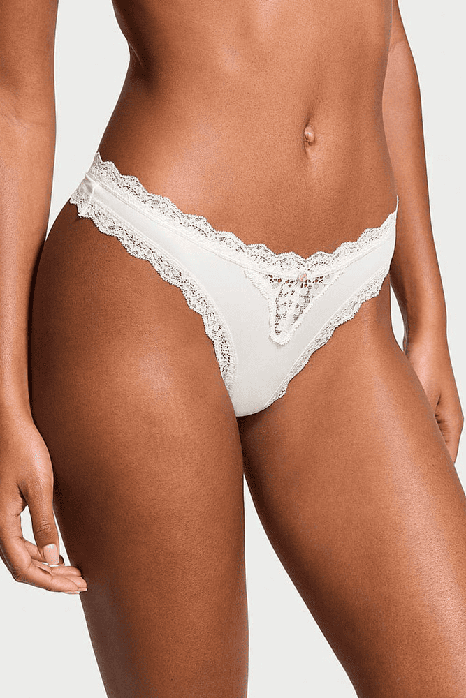 Трусики МЕРЕЖИВНІ ЛЮКС СТРІНГИ WHITE ANGELS Victoria`s Secret