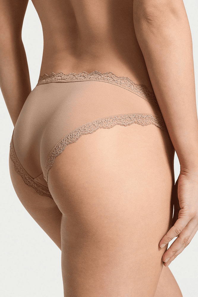 Трусики МЕРЕЖИВНІ ЛЮКС БРАЗИЛІАНИ NUDE ANGELS Victoria`s Secret