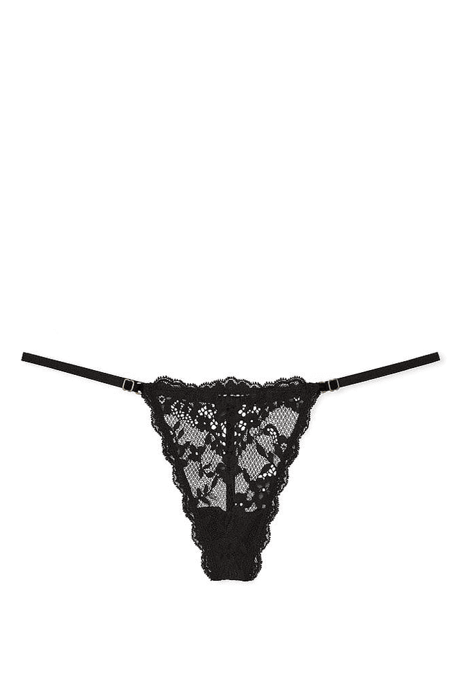 Трусики V-THONG BLACK ANGELS LACE Victoria`s