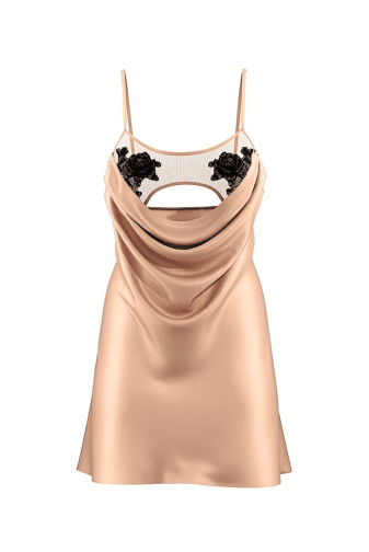 Пеньюар NUDE BLACK EMBR ROSE Victoria`s Secret