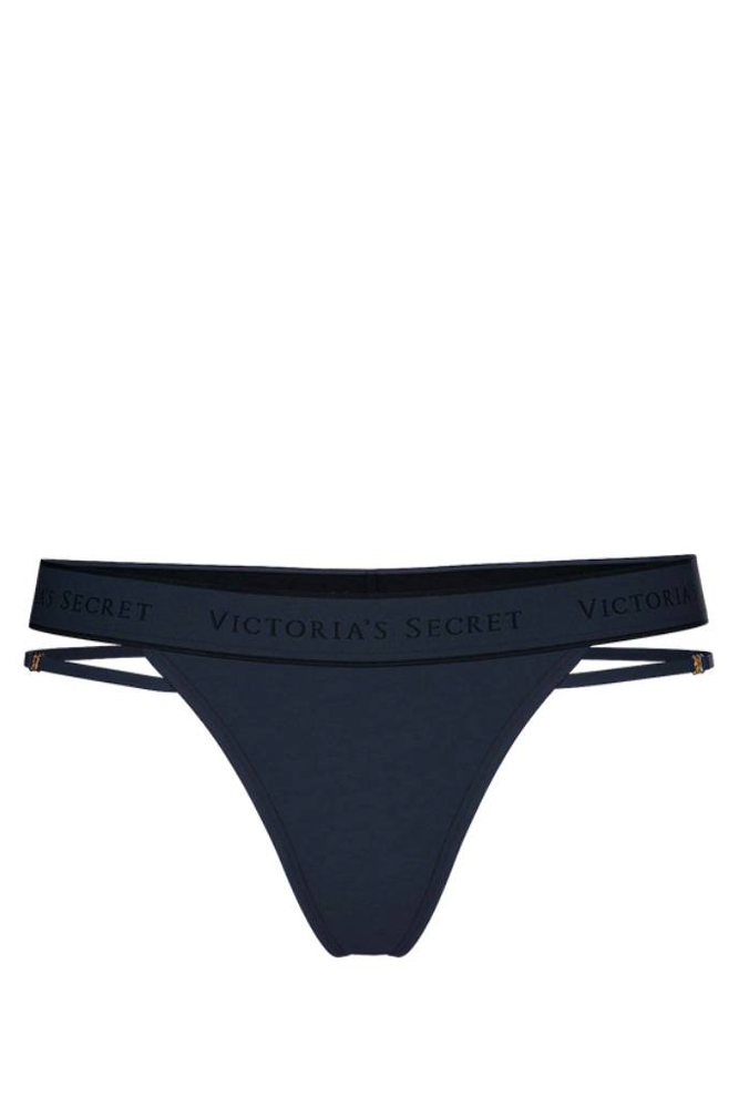 Трусики З РЕЗИНКОЮ СТРІНГИ NAVY LOGO CHARM Victoria`s