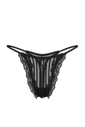 Трусики МЕРЕЖИВНІ СТРІНГИ BLACK HIGH
